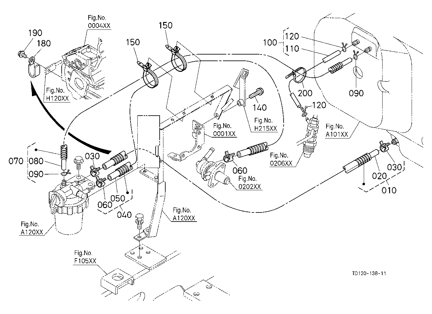 Fuel Pipe And Fuel Filter