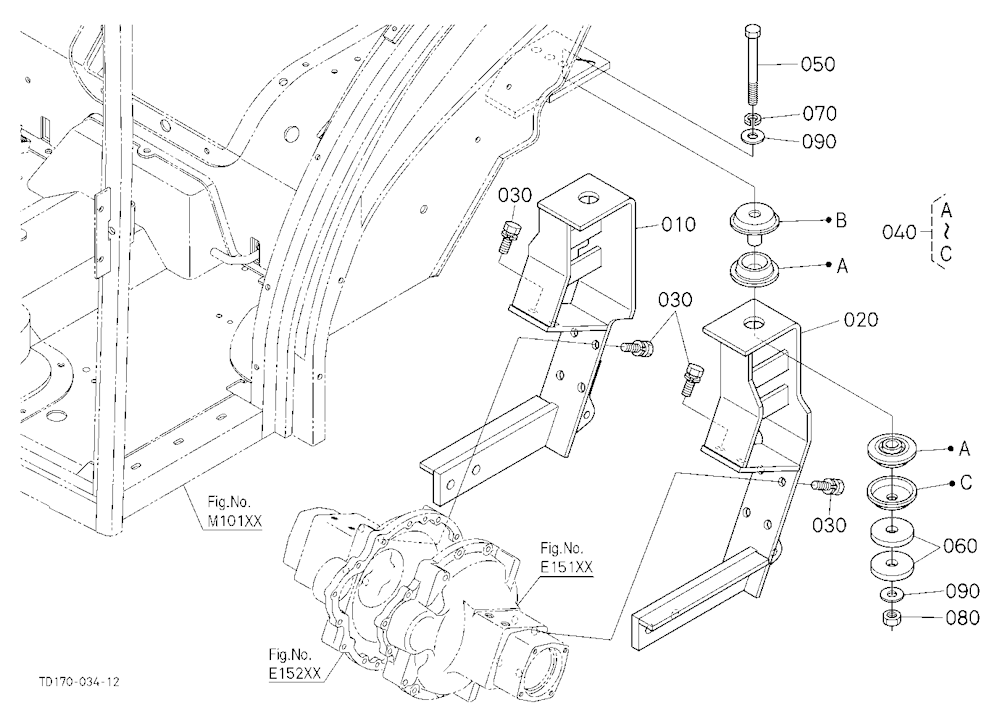 Cab Bracket Rear