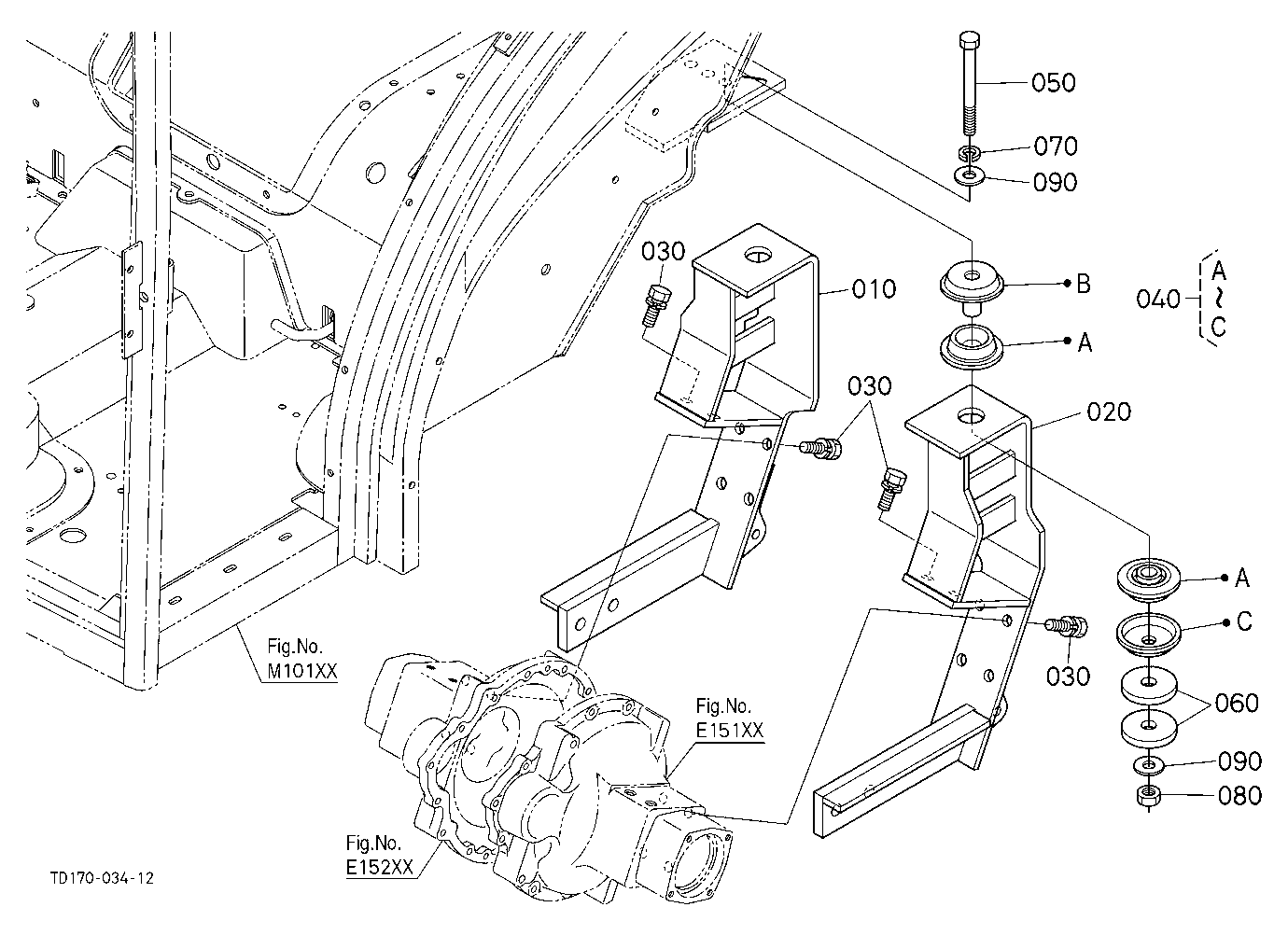 Cab Bracket Rear