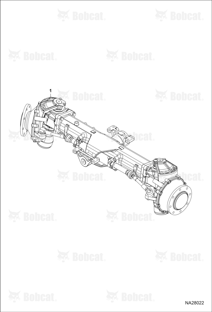 Front Axle Full Assembly