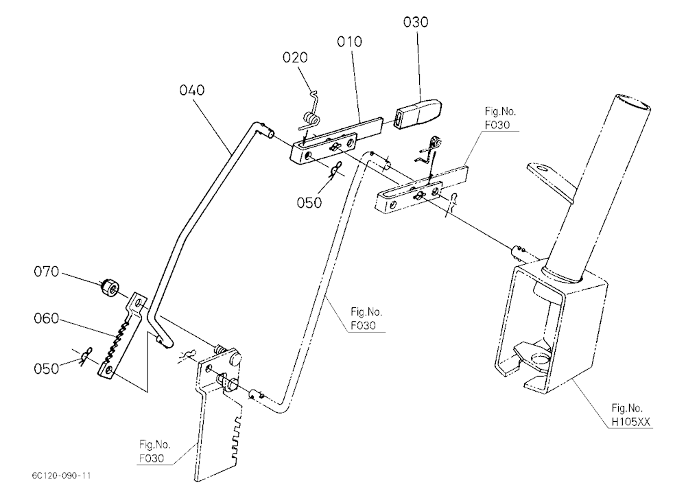 Parking Brake Lever [Except[Au][Nz]]