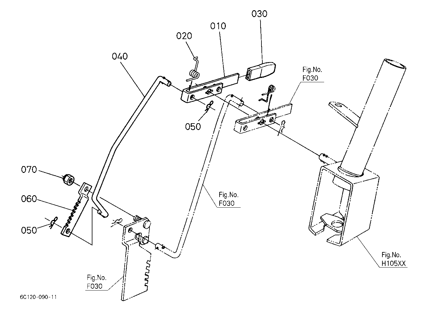 Parking Brake Lever [Except[Au][Nz]]