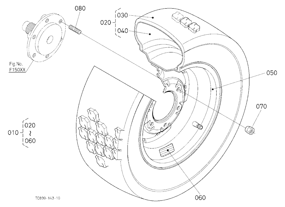 Front Wheel (27*10.50Ll15)
