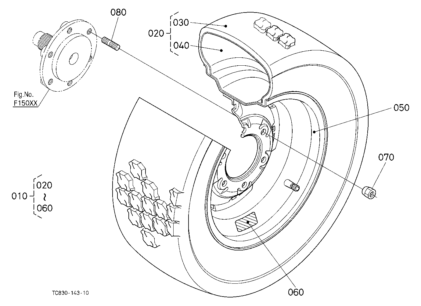 Front Wheel (27*10.50Ll15)