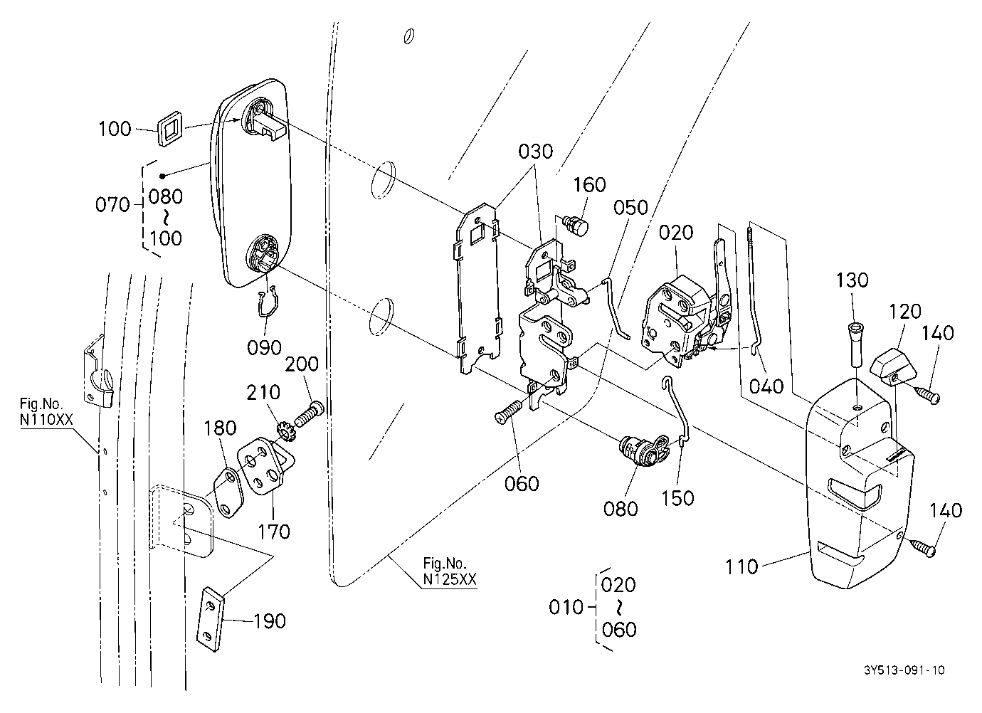 Door Lock Rh