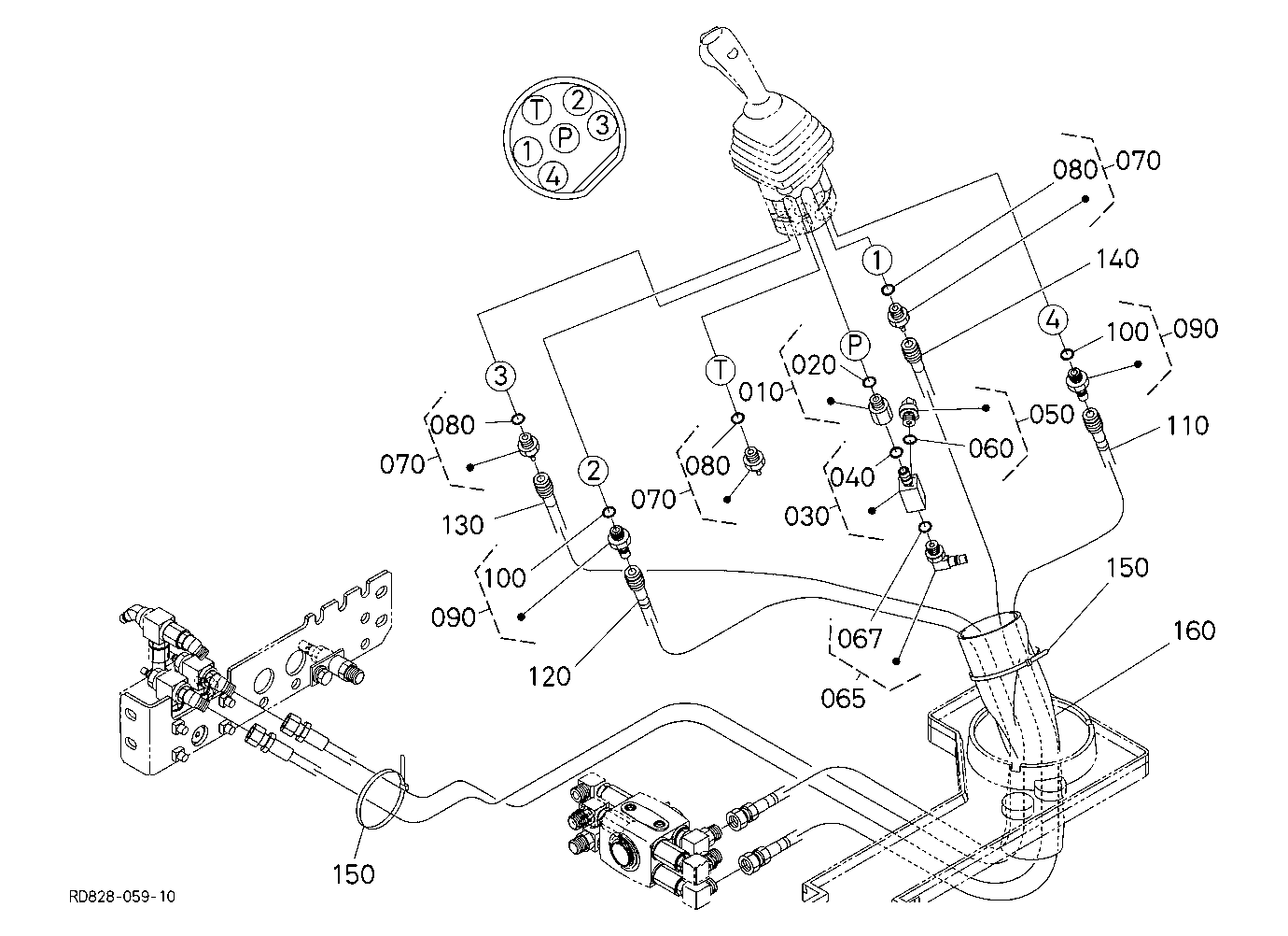 Oil Piping (Control Lh)