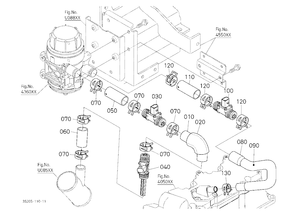 Heater Kit (Separator Hose) [Option]