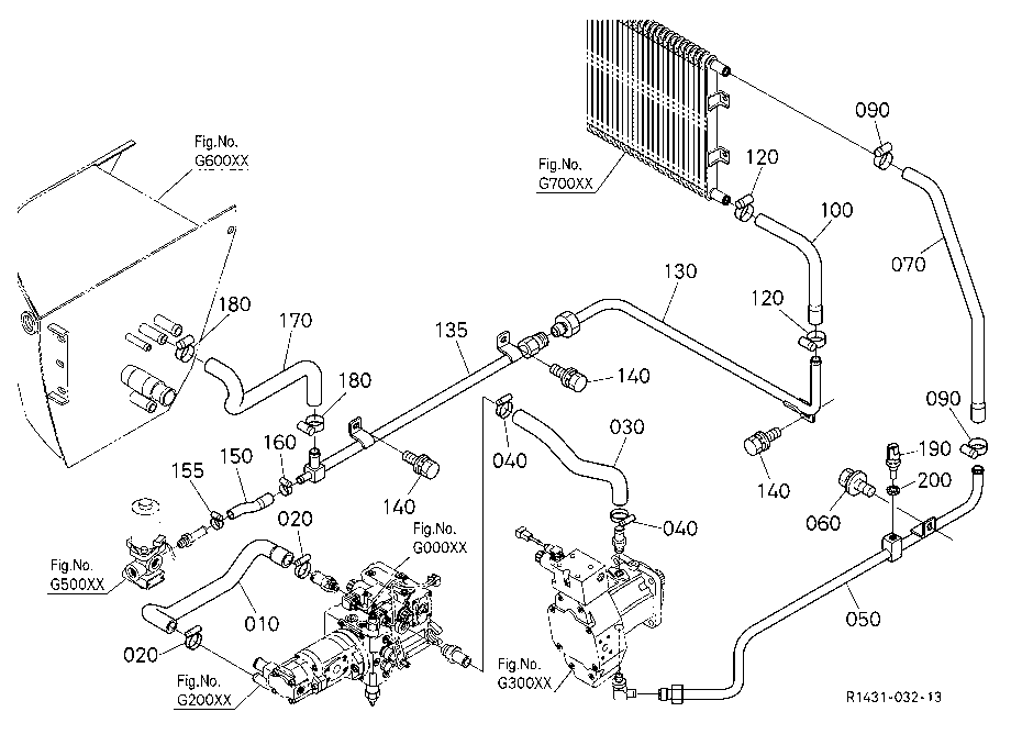 Oil Piping (Oil Cooler)