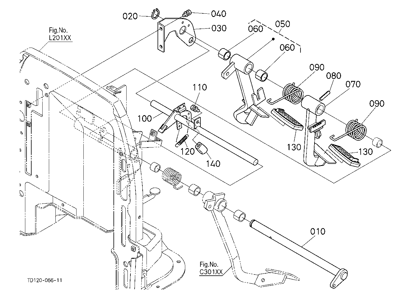 Brake Pedal [Except Hst Type]