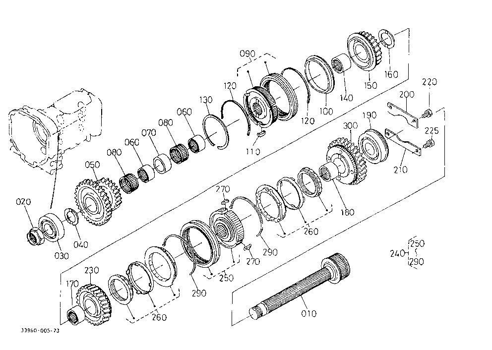 Countershaft (Synchro-Shuttle With Ds/Ic Shuttle)