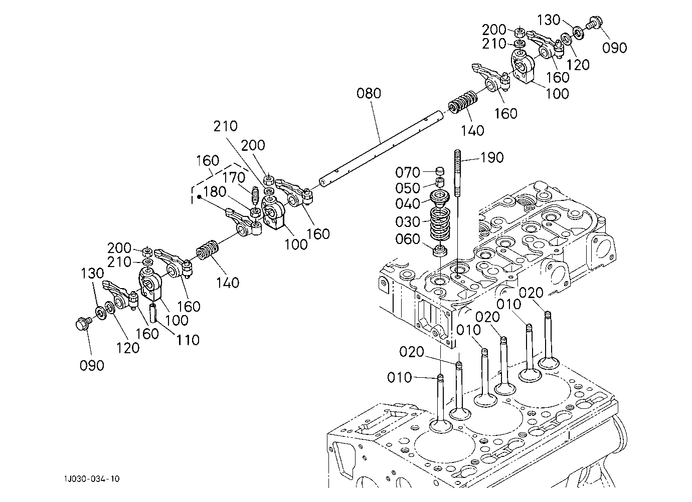 Valve And Rocker Arm