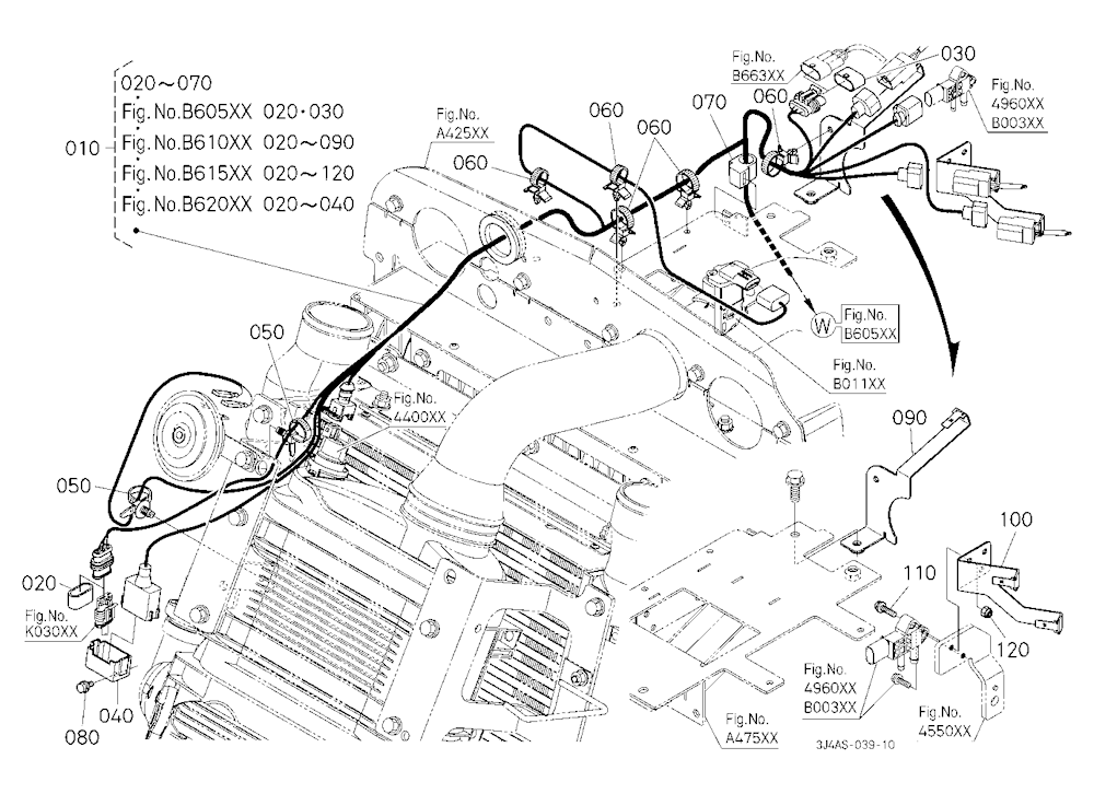 Electrical Wiring (Engine) (Air Cleaner/Dpf)