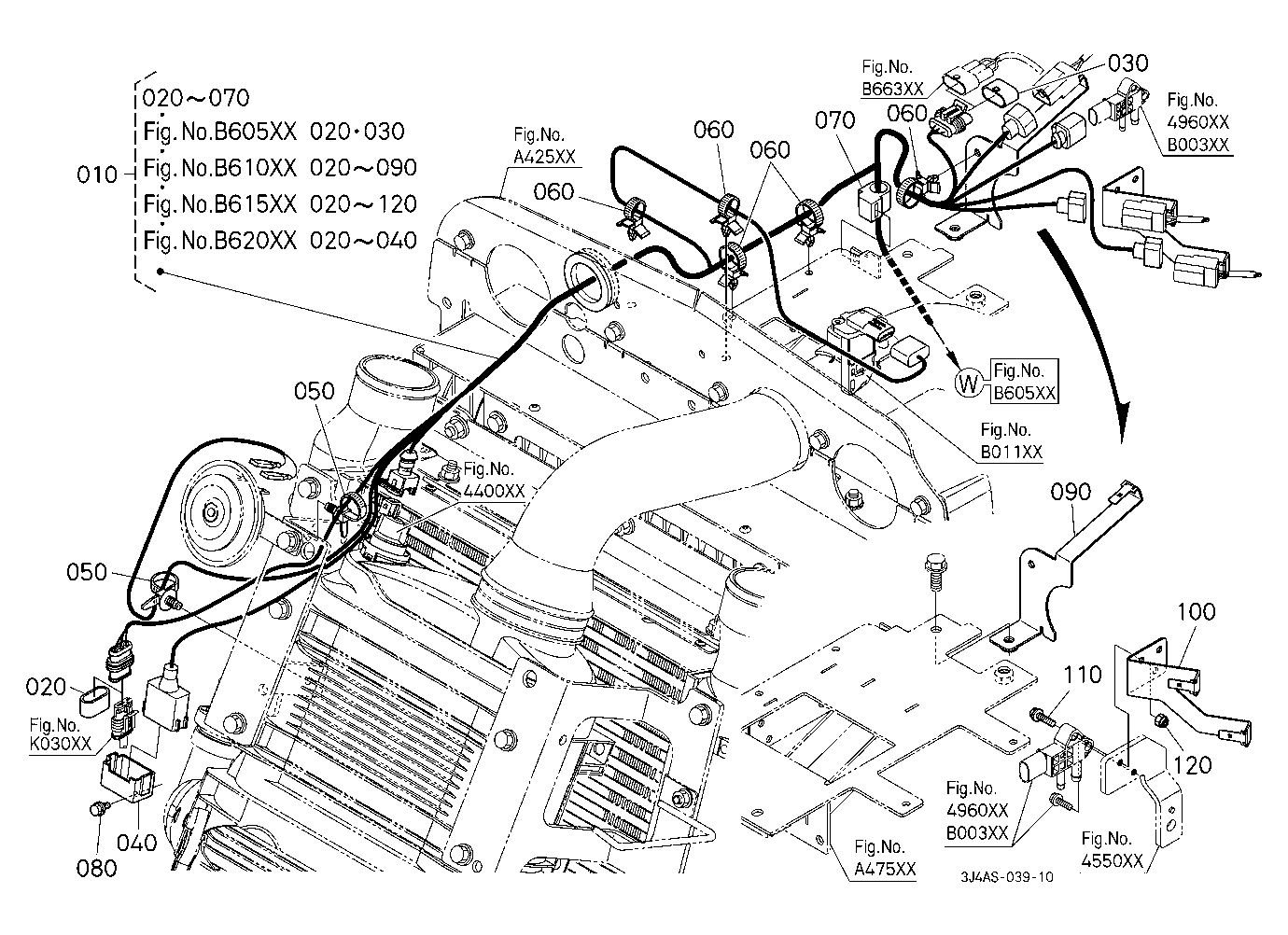 Electrical Wiring (Engine) (Air Cleaner/Dpf)