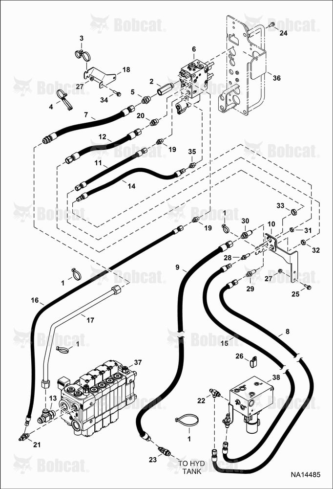 Trailer Brakes (Hydraulic) (Dual Lines) B3ZU16001 & Above, B3ZV16001 & Above
