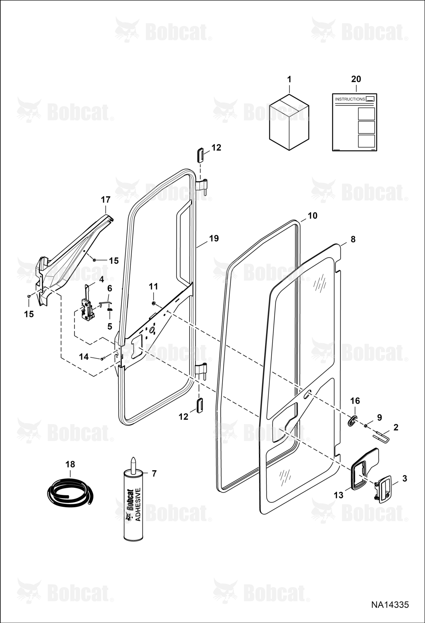CAB Door Kit