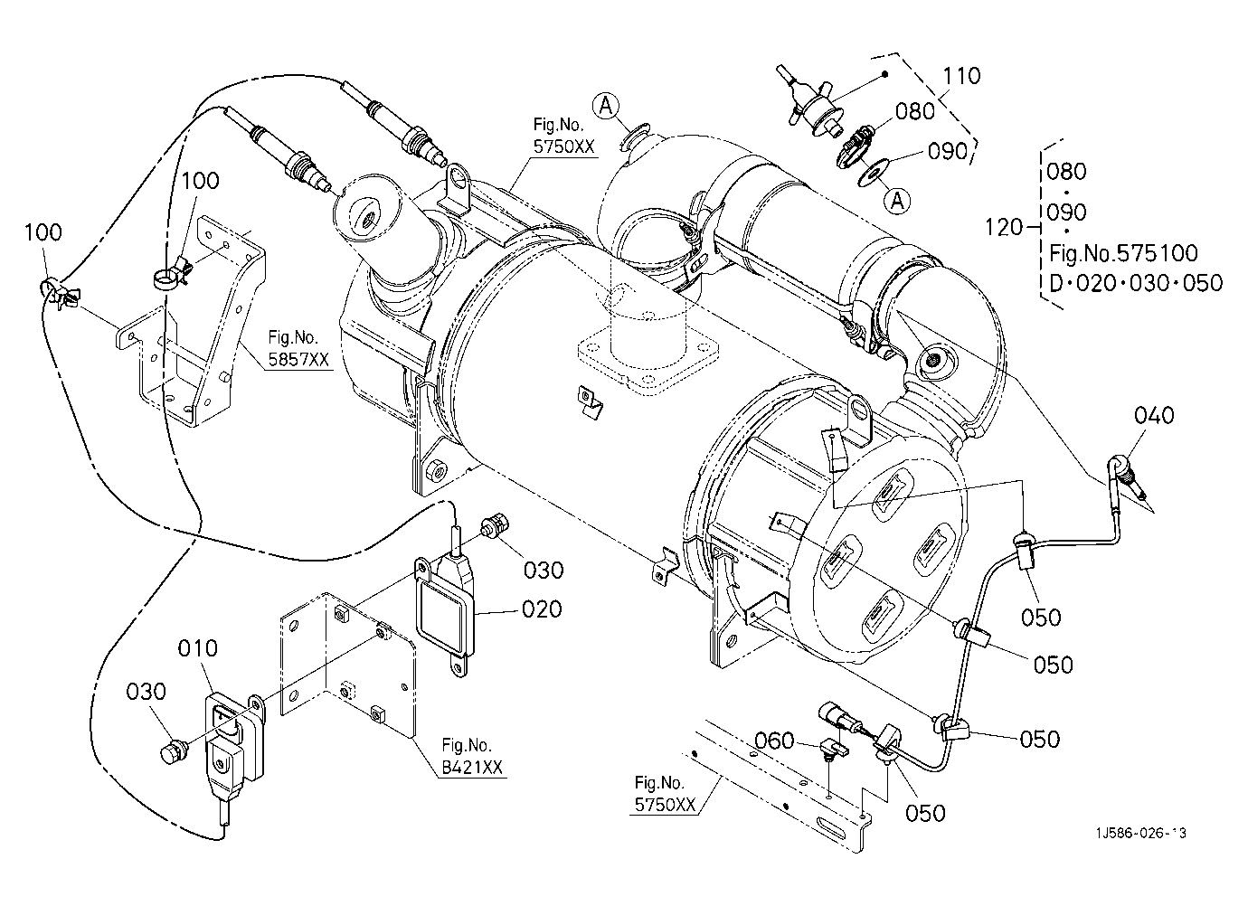 Selective Catalytic Reduction Muffler Sensor