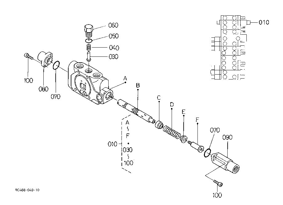 Spool Section (Swivel)