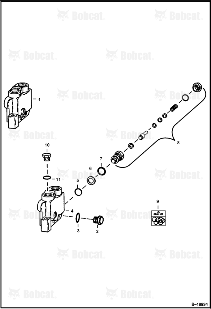 Inlet Section (Gresen V20) 501811001 - 501814999