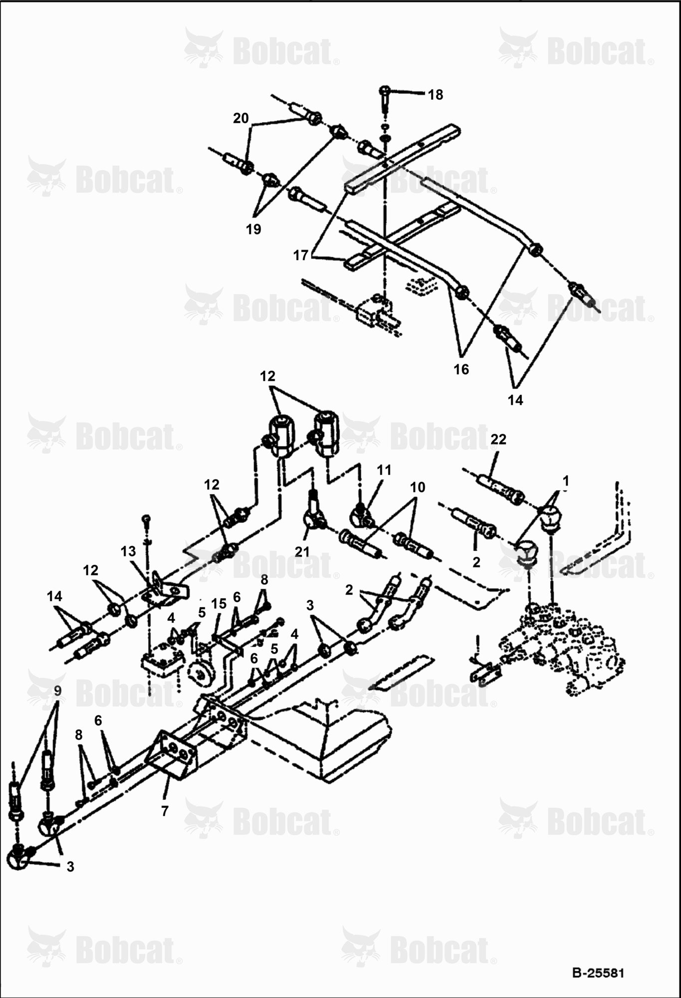 Hydraulic Breaker (1250X & 2500) (Hydraulic Circuitry)