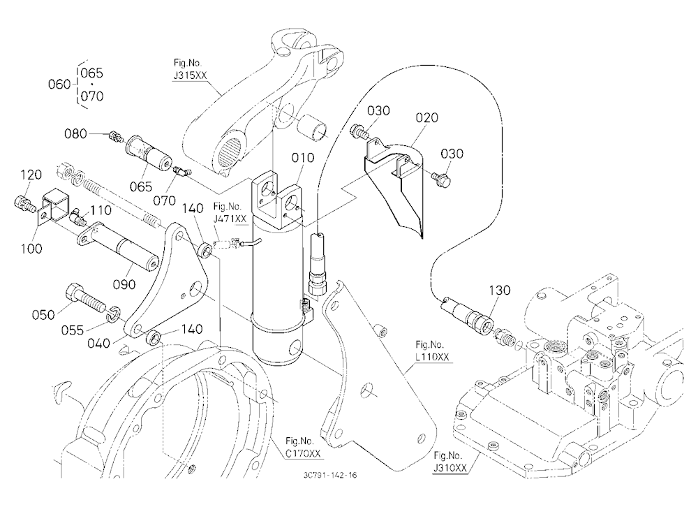 3P-Lift Assist Cylinder Rh [New]