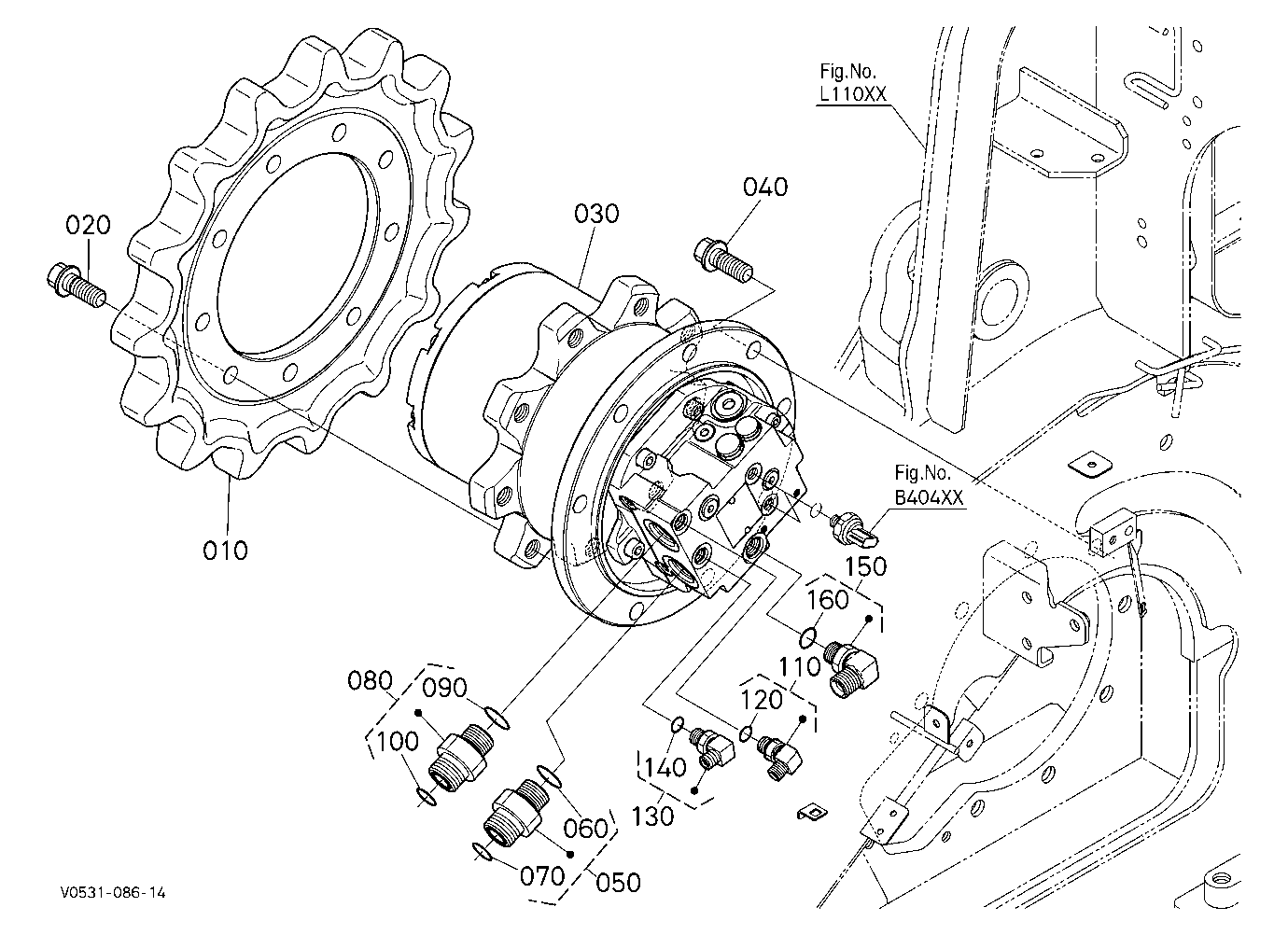Hst Motor (Right)