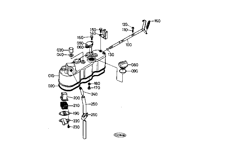 Cylinder Head Cover [D950-Bh-1(-Sw)]