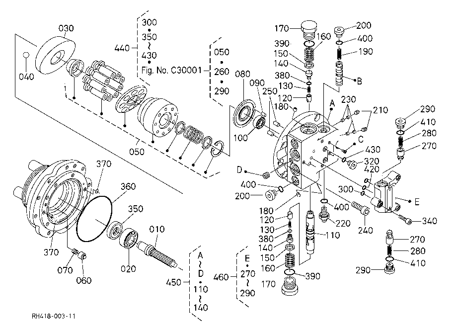 Drive Motor And Component Parts