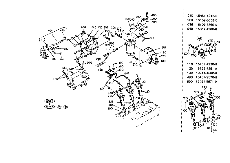 Nozzle Holder And Fuel Pipe