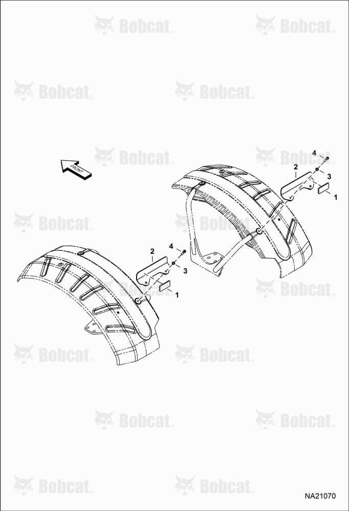 LED Road Lights Rear Reflector