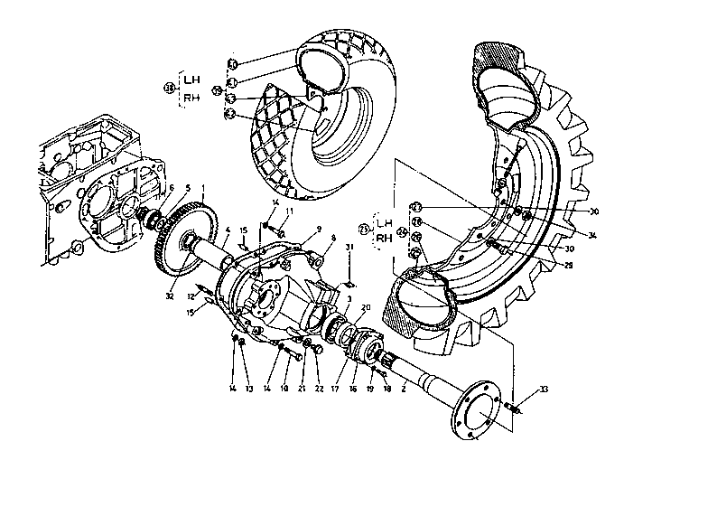 Rear Wheel Shaft