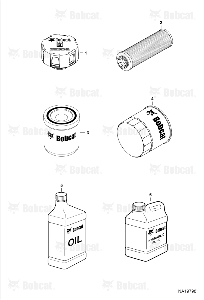 Scheduled Maintenance Items (Every 500 Hours)