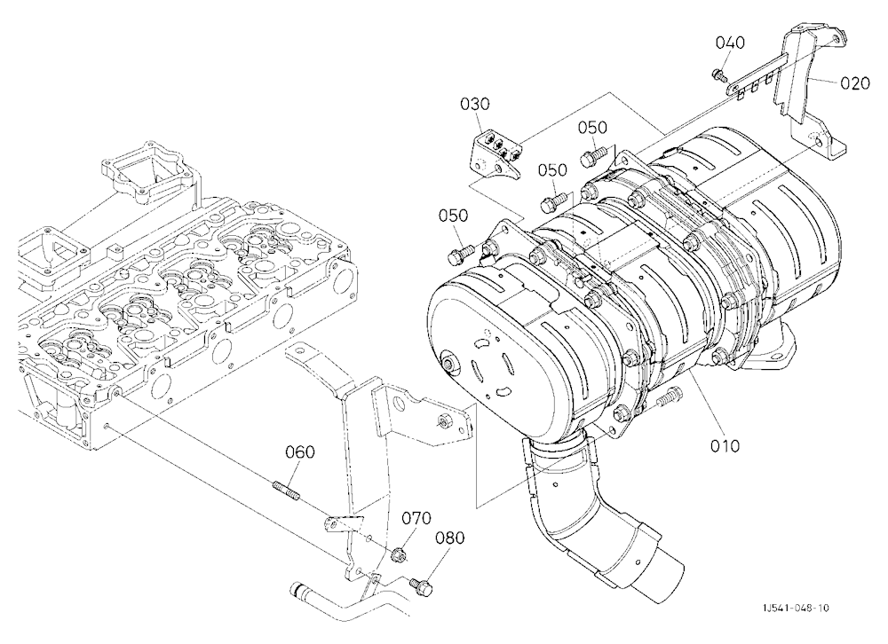 Diesel Particulate Filter Muffler
