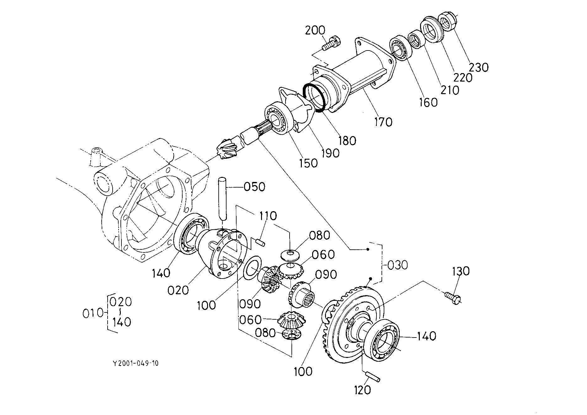 Front Differential [Without Bi-Speed Turn]