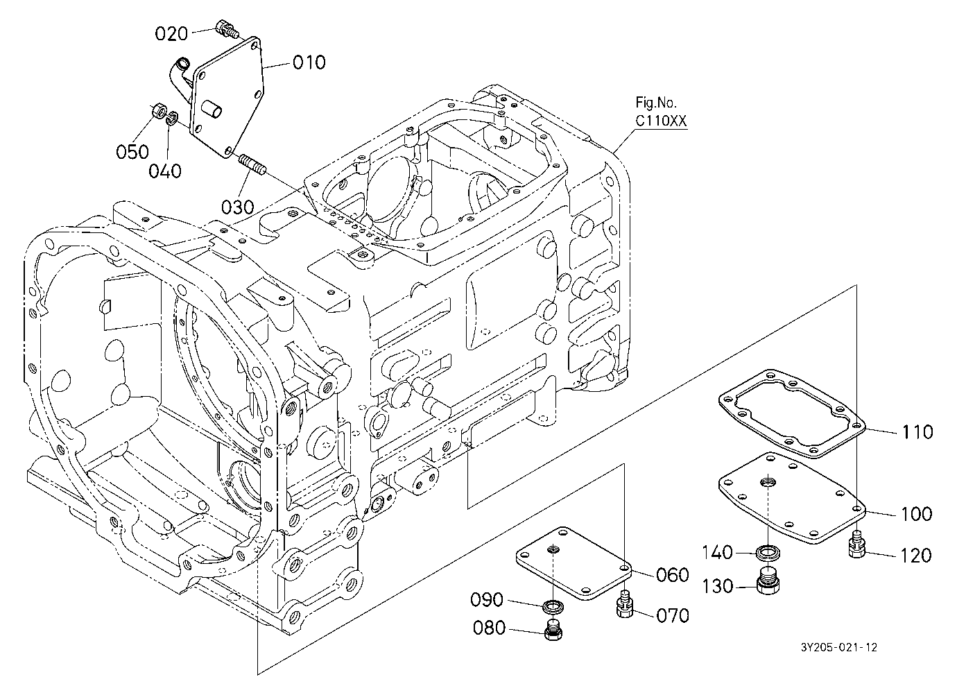 Clutch Housing Cover Lower