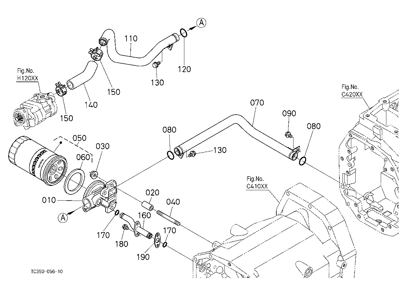 Hydraulic Oil Line (Inlet)