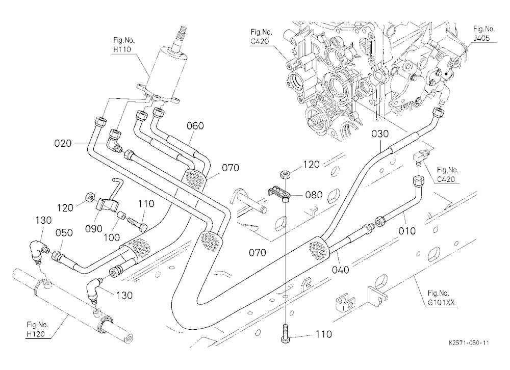 Hydraulic Oil Line(Steering)