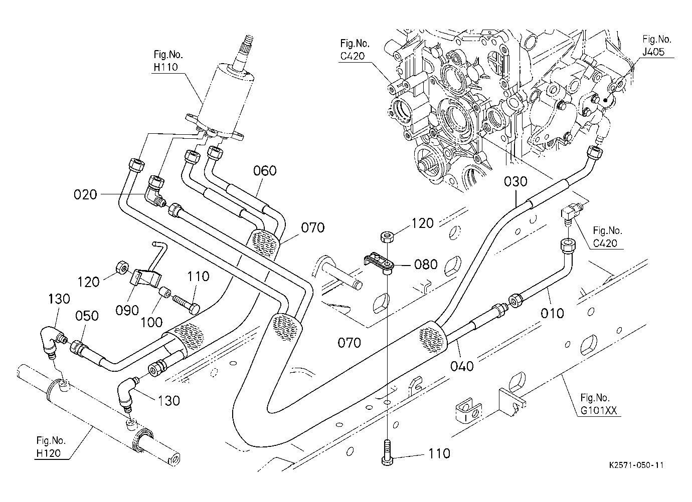 Hydraulic Oil Line(Steering)