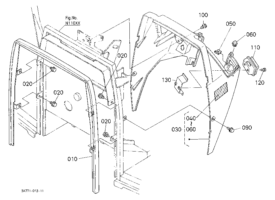 Panel Frame [Cab Type]