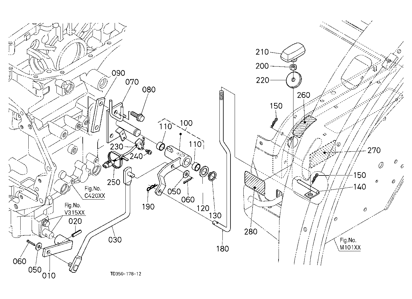 Mid Pto (Lever) (W/G No.L8387) [Option]