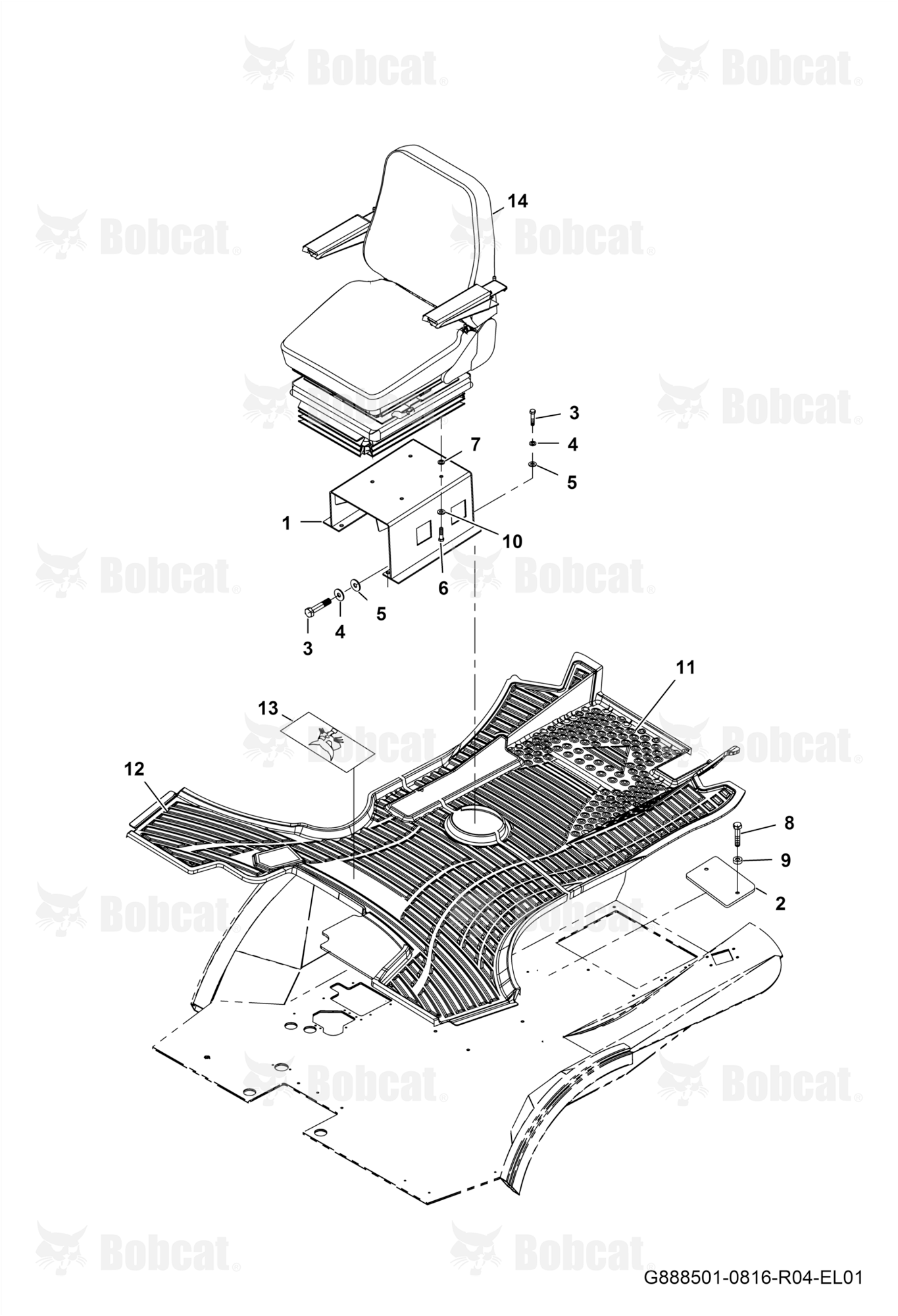 Seat Plate and Its Connections