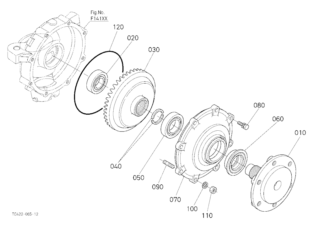 Front Axle Lh