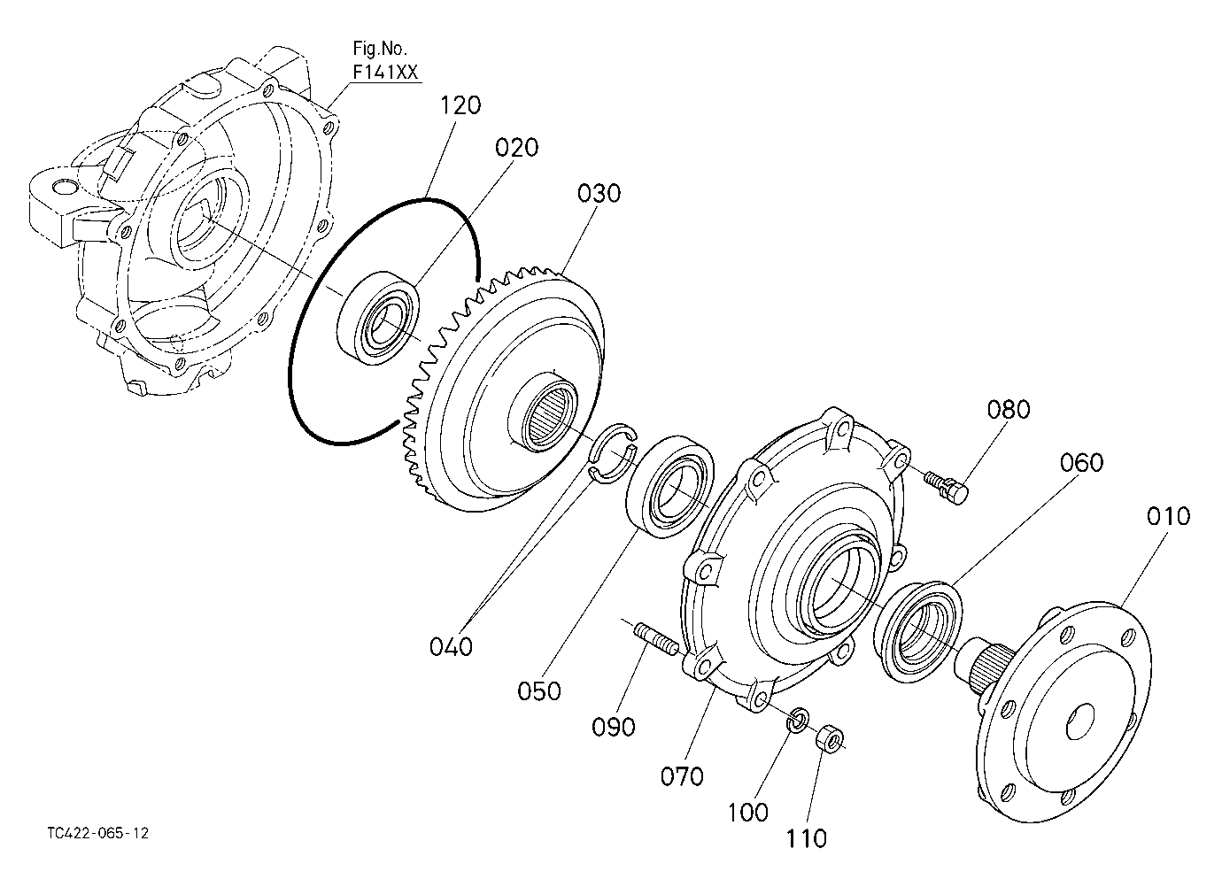 Front Axle Lh