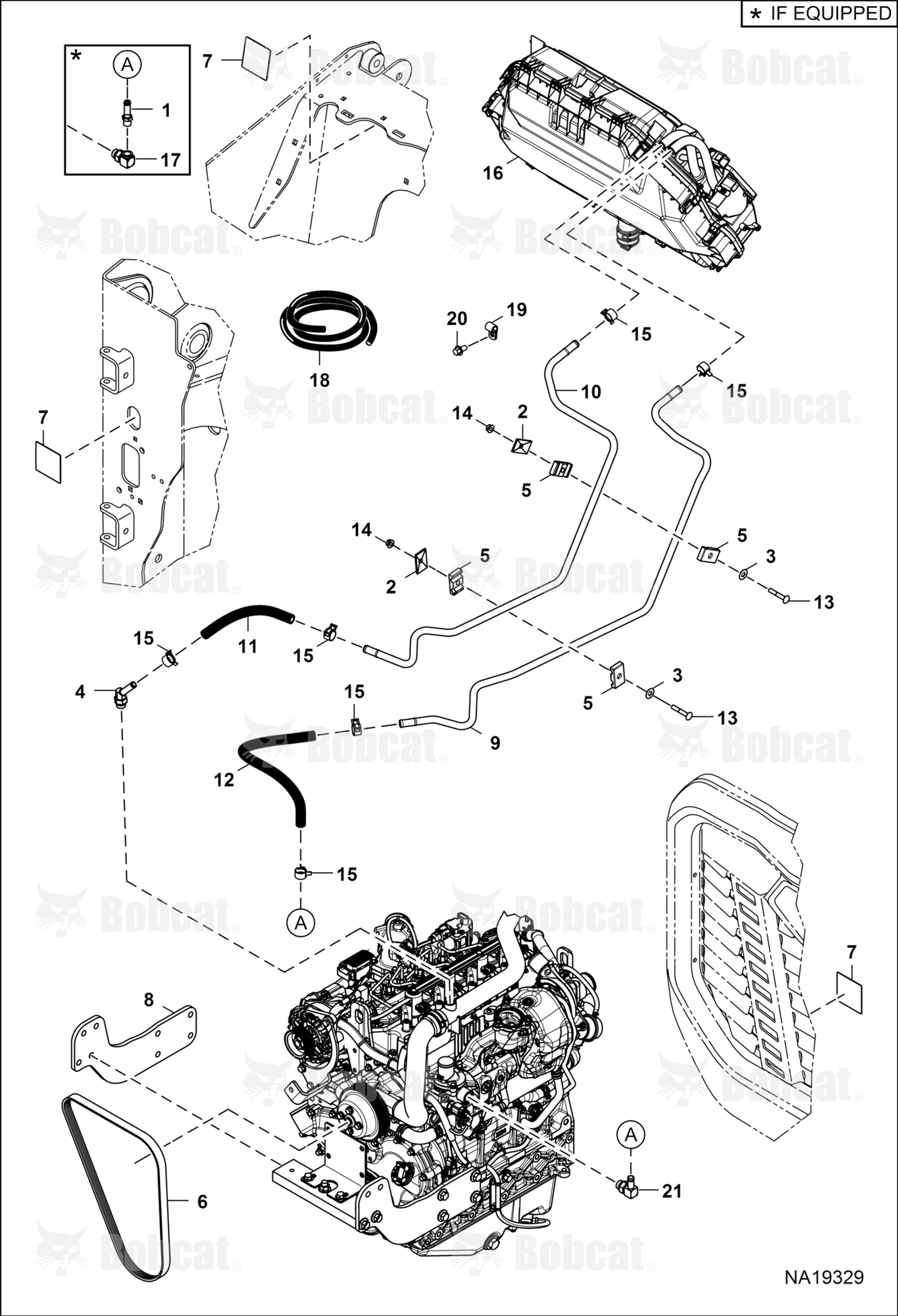 Heater & A/C (Heater Plumbing)