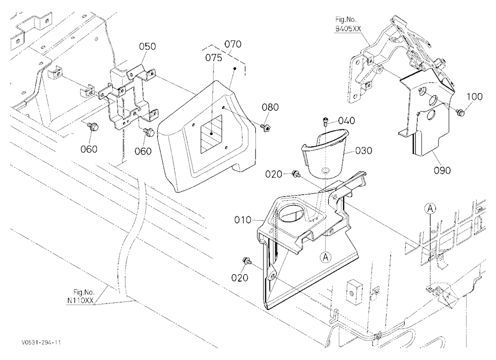 Cover (Meter/Service Port/Drink Holder)