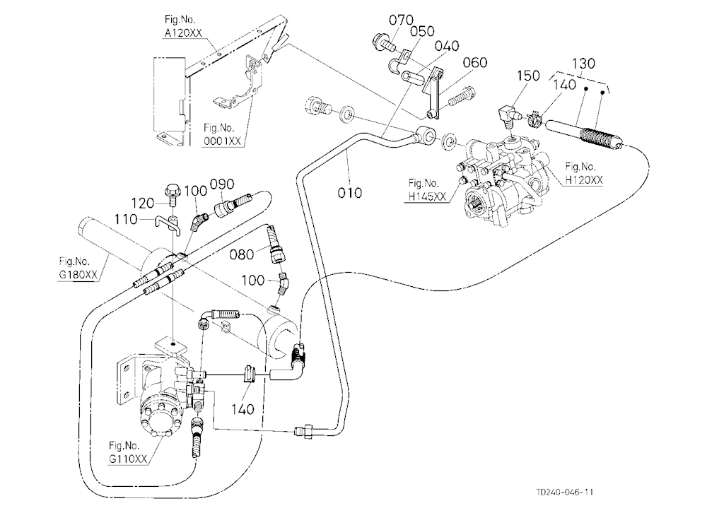 Hydraulic Oil Line (Ps)