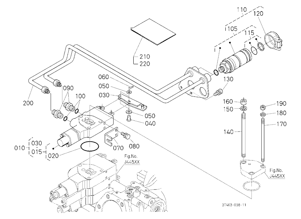 Auxiliary Control Valve Kit (Fd) (4Th) [Option]