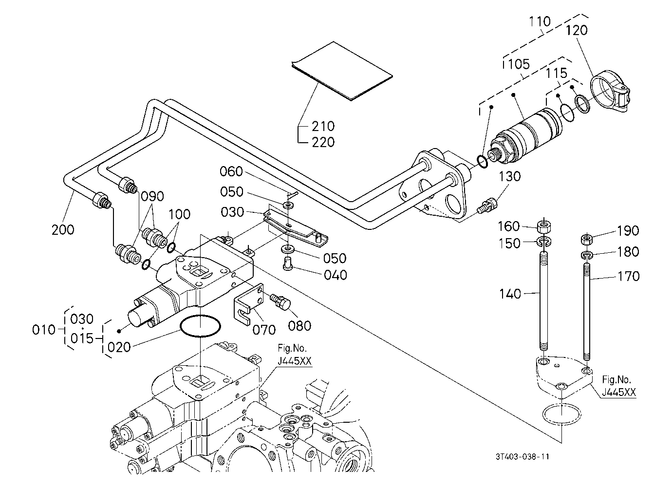 Auxiliary Control Valve Kit (Fd) (4Th) [Option]