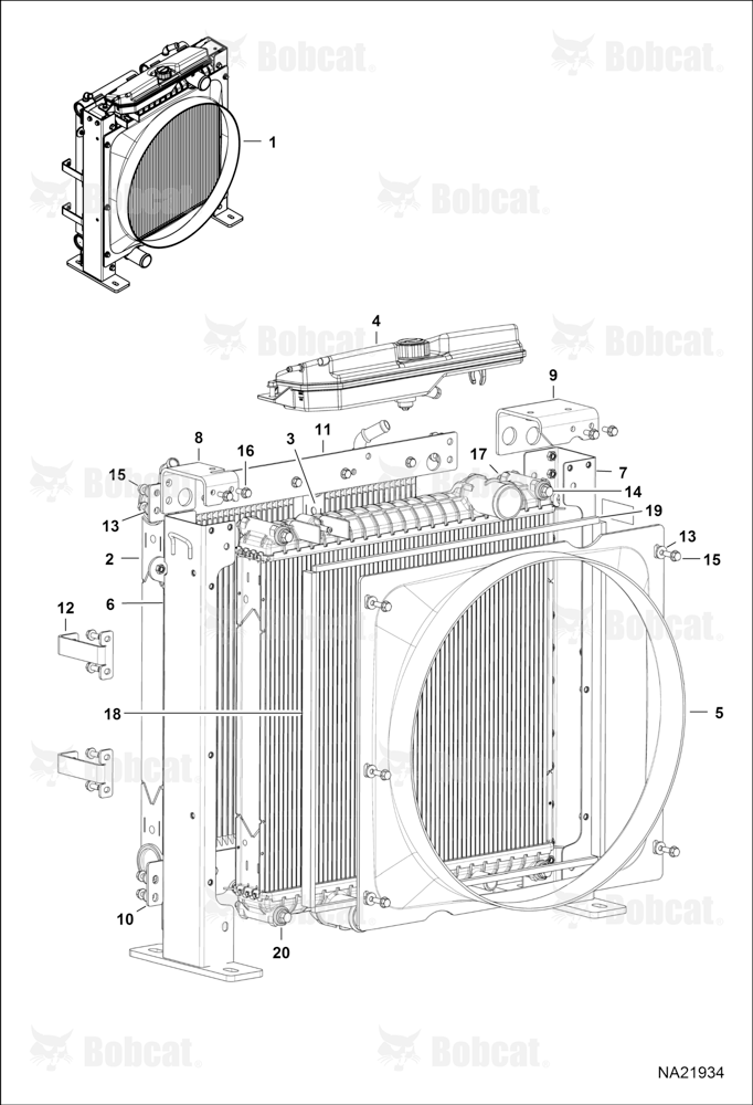 RADIATOR/COOLER Assembly