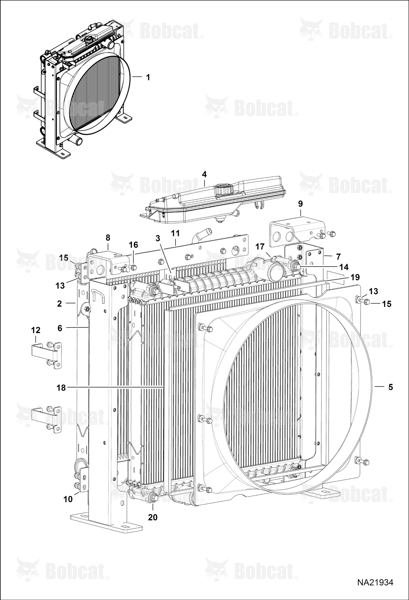 RADIATOR/COOLER Assembly