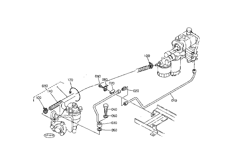 Hydraulic Oil Line (Ps) [Old Type]